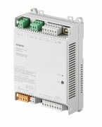 DXR2.M09T-101A - Компактный контроллер, BACnet/MSTP, 230 V, плоский корпус, 1 DI, 2 UI, 1 реле, 1 AO, 4 тиристорный выход