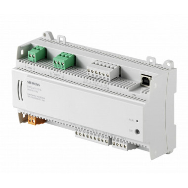 DXR2.M11-101A - Компактный контроллер, BACnet/MSTP, 24 V, корпус DIN, 1 DI, 2 UI, 2 AO, 6 тиристорных выходов