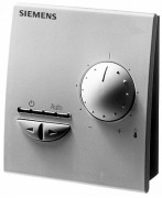 QAX32.1 - Комнатный модуль с датчиком, задатчиком уставки и переключатель для выбора режима; интерфейс PPS2
