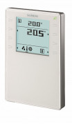 QMX3.P34 - Комнатный модуль KNX с датчиком температуры, сегментированным дисплеем с подсветкой, сенсорные клавиши