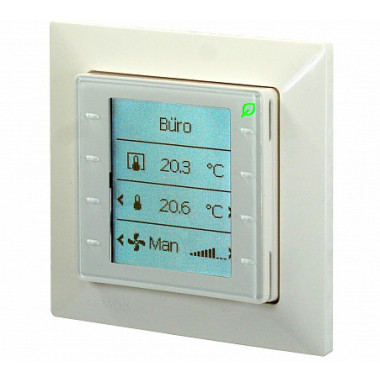 QMX3.P36F - Комнатный модуль для KNX PL-Link, конфигурируемый, монтаж в квадратную рамку