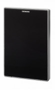 QMX3.P40-1BSC - Комнатный датчик с KNX для температуры и влажности, чёрный