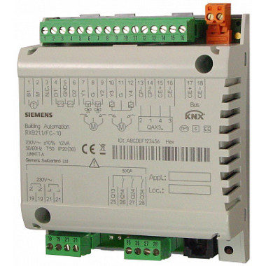 RXB24.1/CC-02 - Комнатные контроллеры для охлаждающих потолков и радиаторов