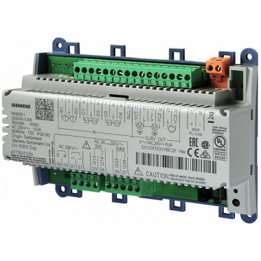 RXM39.1 - Модуль вх/вых с коммуникацией KNX PL-Link для использования с контроллерами PXC3.E7...