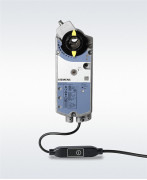 GCA161.1E/MO - Привод воздушной заслонки поворотного типа, AC/DC 24 В, Modbus RTU, 18 Нм, spring return 90/15 с