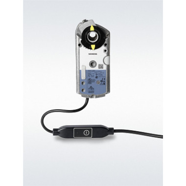 GEB161.1E/MO - Rotary air damper actuators 20 Nm, Modbus RTU, without spring return