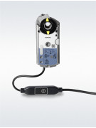 GEB161.1E/MO - Rotary air damper actuators 20 Nm, Modbus RTU, without spring return