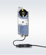 GIB161.1E/MO - Привод воздушной заслонки поворотного типа, AC 24 В, Modbus RTU, 35 Нм, 150 с без пружинного возврата