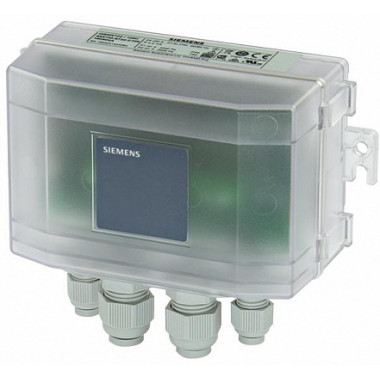 QBM9720/109C - Датчик давления воздуха Modus с дополнительными I/O, 1 x 2500 Па